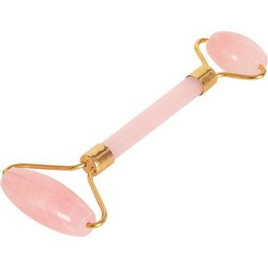 Rose Quartz Roller Gezichtsmassage Roller - Natuurlijk - Anti Rimpels