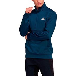 Adidas Gg Sl Halve Rits Sweatshirt Blauw L Man