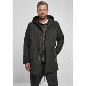 Heren - Mannen - Menswear - Dikke kwaliteit - Modern - Streetwear - Mode - Urban - Casual - M51 - US - Freelife Parka zwart