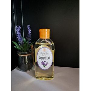 Garden of Eden - Pure koudgeperste organic lavendel olie 150ml voor huid en haar - body olie - massage olie - lavendelolie