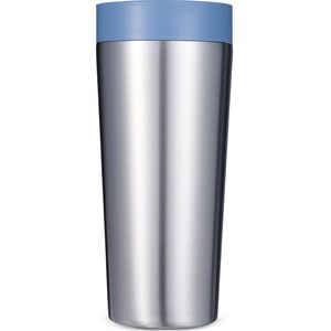 Circular & Co - Travel Mug - Koffiebeker To Go - Coffee To Go Beker - 454 ml - Stainless Steel - Rockpool Blue - 16oz – Duurzaam