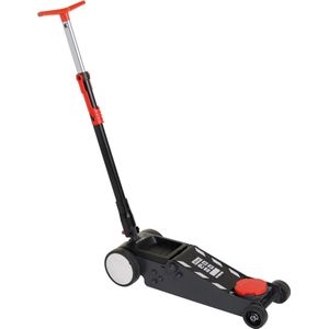 RODAC RQGCP2 Garagekrik 2 Ton + telescopische hendel & dubbele pomp