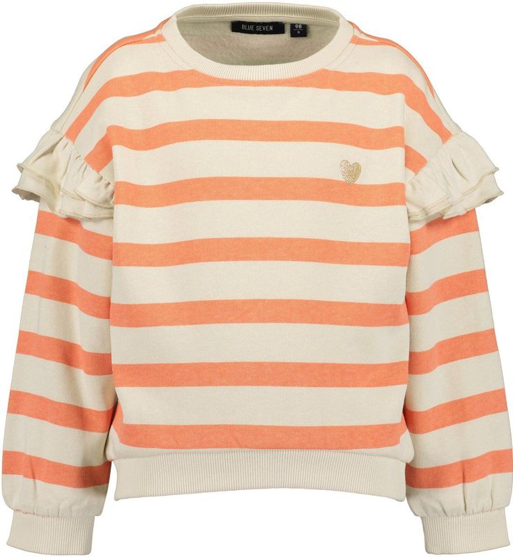 Blue Seven - Sweatshirt - Meloen - Regular Fit - Lange Mouwen