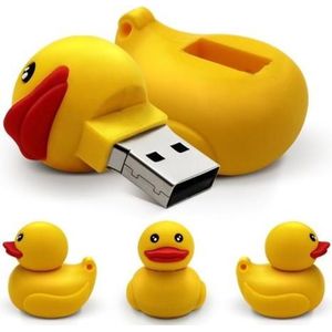 Eendje usb stick 64gb, eend dier dieren vorm usb stick