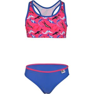 BECO ocean dinos - bikini voor kinderen - roze - maat 104