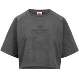 Kappa - Lumy Authentic Premium - T-shirt - Grijs - Korte Mouwen