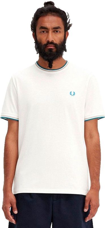 Fred Perry Twin Tipped T-shirt Met Korte Mouwen