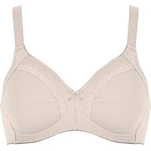 Naturana% katoenen soft BH zonder beugels beige