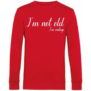 7431 - Sweater - I'm not old-Red-L