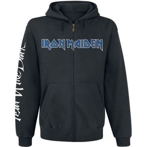 Iron Maiden Fear Of The Dark Heren Vest met capuchon - zwart - M