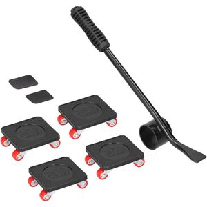 Meubilair Mover & Lifter Kit - Easy Moving System voor zware ladingen - Roestvrijstalen meubelverplaatsingstool voor thuis, op kantoor of in magazijnen
