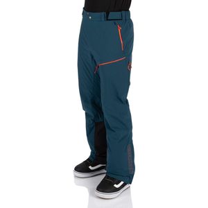 Rock Experience - FANATIC PADDED - Men Snowpant - L - Reflecting Pond + Cherry Tomato