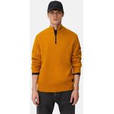 camel active - Gebreide Troyer - Geel - 100% Wol