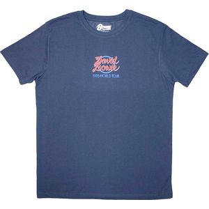 David Bowie - Mini 1978 World Tour Logo Heren T-shirt - 2XL - Blauw