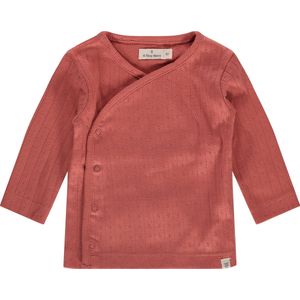 A Tiny Story baby t-shirt long sleeve Unisex T-shirt - berry - Maat 74
