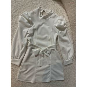 Calla Lily - Meisjes - Wit - Zomer - Jurk - Maat - 126