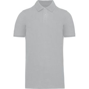 Kariban Piqué-herenpolo Bio180 K2025 - Snow Grey - XS