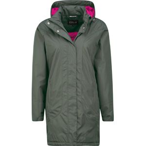 Donker groene dames regenjas Claire van Pro-X Elements XXL
