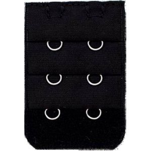 Jumada's - Beha Verlengstuk / Verlenger 2 Haaks Zwart