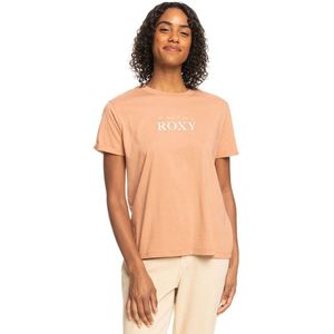 Roxy Noon Ocean T-shirt Met Korte Mouwen Oranje L Vrouw