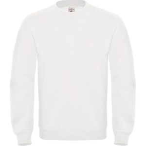 Sweater 'ID.002' met ronde hals B&C Collectie maat M Wit