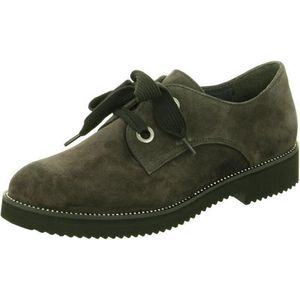 Gabor - Veterschoenen - Grijs - Leer - Vetersluiting