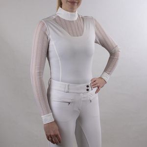 Anky Longsleeve shirt Mesh ATP20201 - Wit - Maat XS