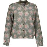 Geisha - Boberjasje - Groen/coral - Dames - Met Bloemen Dessin