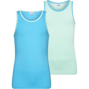 Beeren 2-Pck Mix&Match M. Hemd Mix Mint/Turquoise 122/128