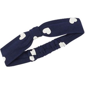 Sweater - Marineblauw - Personaliseerbare Set - Legging - Haarband - Babymeisje