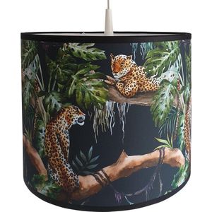 Lamp jungle zwart-luipaard-jungle-hanglamp-sfeerverlichting-verlichting-kinderkamer-kinkerkameraccessoires-accessoires-fitting
