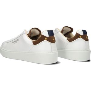 Pantofola D'Oro Elba Low Sneakers - Leren Sneaker - Heren - Wit - Maat 45