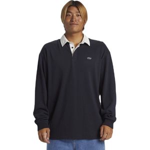 Quiksilver Saturn Long Sleeve Polo - Dark Navy