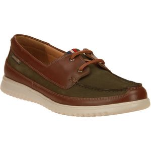 Mephisto Trevis Bruin-Groene Bootschoen