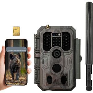 Wildcamera - Bewegingssensor camera - Nachtzicht - Dieren spotten - Boscamera - Buiten camera - Wildlife observeren - Beveiligingscamera natuur - Jachtcamera - Onopvallende camera - Buitenobservatie - Natuurfotografie - Dierensporen vastleggen - Time