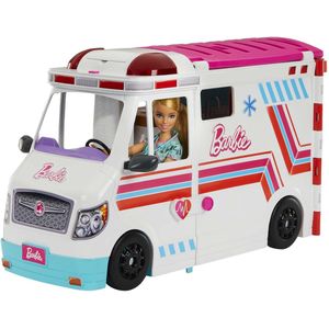 Barbie You Can Be Anything - Barbie Ambulance - Met licht en geluid
