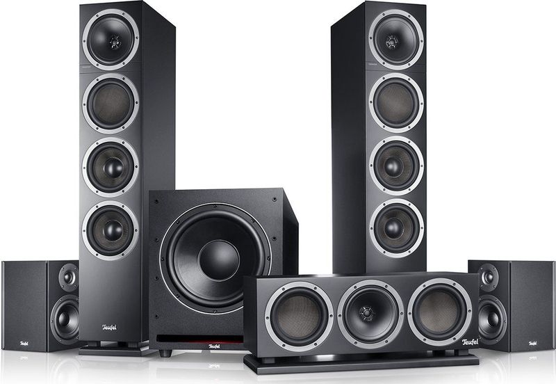 Teufel - THEATER 500 - Surround Set - Zwart - 5.1 System