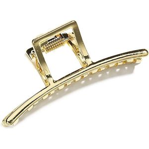 CSGoods - Vintage Haar Kaak Clips in Effen Kleur voor Volwassenen en Meisjes - Grote Haar Klem - Haarspeld Accessoires