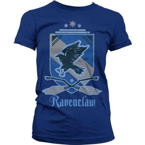 Harry Potter Dames Tshirt -2XL- Ravenclaw Blauw