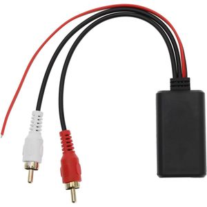Bluetooth Adapter - Bluetooth Aux-Muziekstreamingadapter Met 2 Rca-Ingangen, Draadloos, Voor Autoradio, Stereoluidspreker, Lengte 25,5 Cm