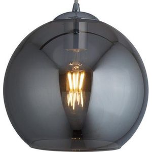 Searchlight Balls rookglas - Hanglamp - 1 Lichts - Smoke - Glasbol - 32cm