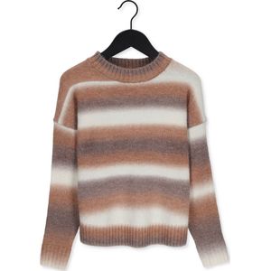 HOUNd Colorful Knit Truien & Vesten Meisjes - Sweater - Hoodie - Vest- Zand - Maat 128