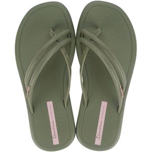 Ipanema - Meu Sol Rasteira - Slipper - Groen - Flexpand Materiaal