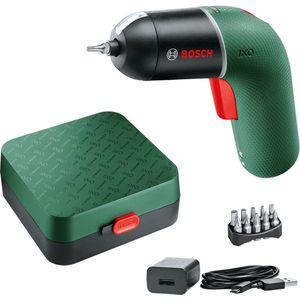 Bosch IXO 6 Accuschroevendraaier - 3,6 V Li-Ion accu - Opladen met Micro-USB lader - Incl. 10-delige bit set