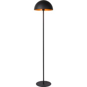 Lucide SIEMON - Vloerlamp - Ø 35 cm - 1xE27 - Zwart