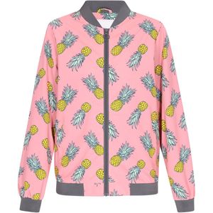 MYMO - Tussenjas - Geel - Bomberjack - Licht Gevoerd - Losse Pasvorm