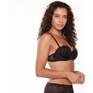 LingaDore DAILY strapless balconette BH - 1400-2B - Zwart - 85B