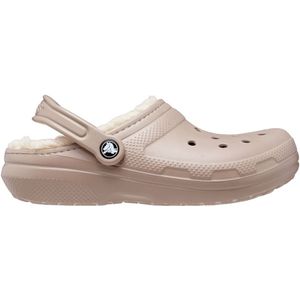 CROCS Classic Lined Klompen - Mushroom / Bone - Heren