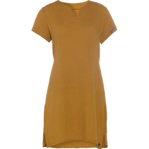 Knit Factory - Indy - Tuniekjurk - Oker - 100% Biologisch Katoen