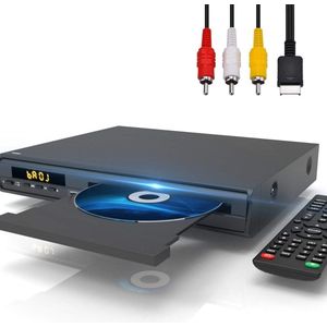Multi-regio HDMI AV-aansluiting/USB-ingang DVD-speler voor TV - microfooningang - ondersteuning NTSC/PAL - afstandsbediening
